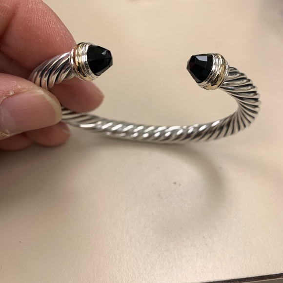 david yurman 7mm black onyx bracelet - Picture 2 of 6